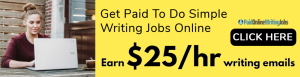 PAID ONLINE WRITING JOBS